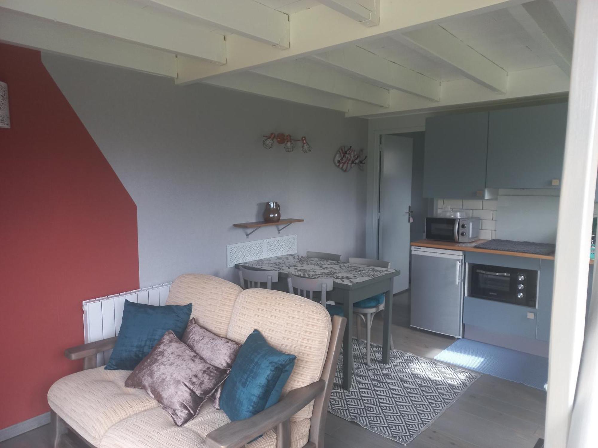 Studio Bois Independant Au Calme Concarneau Exterior foto